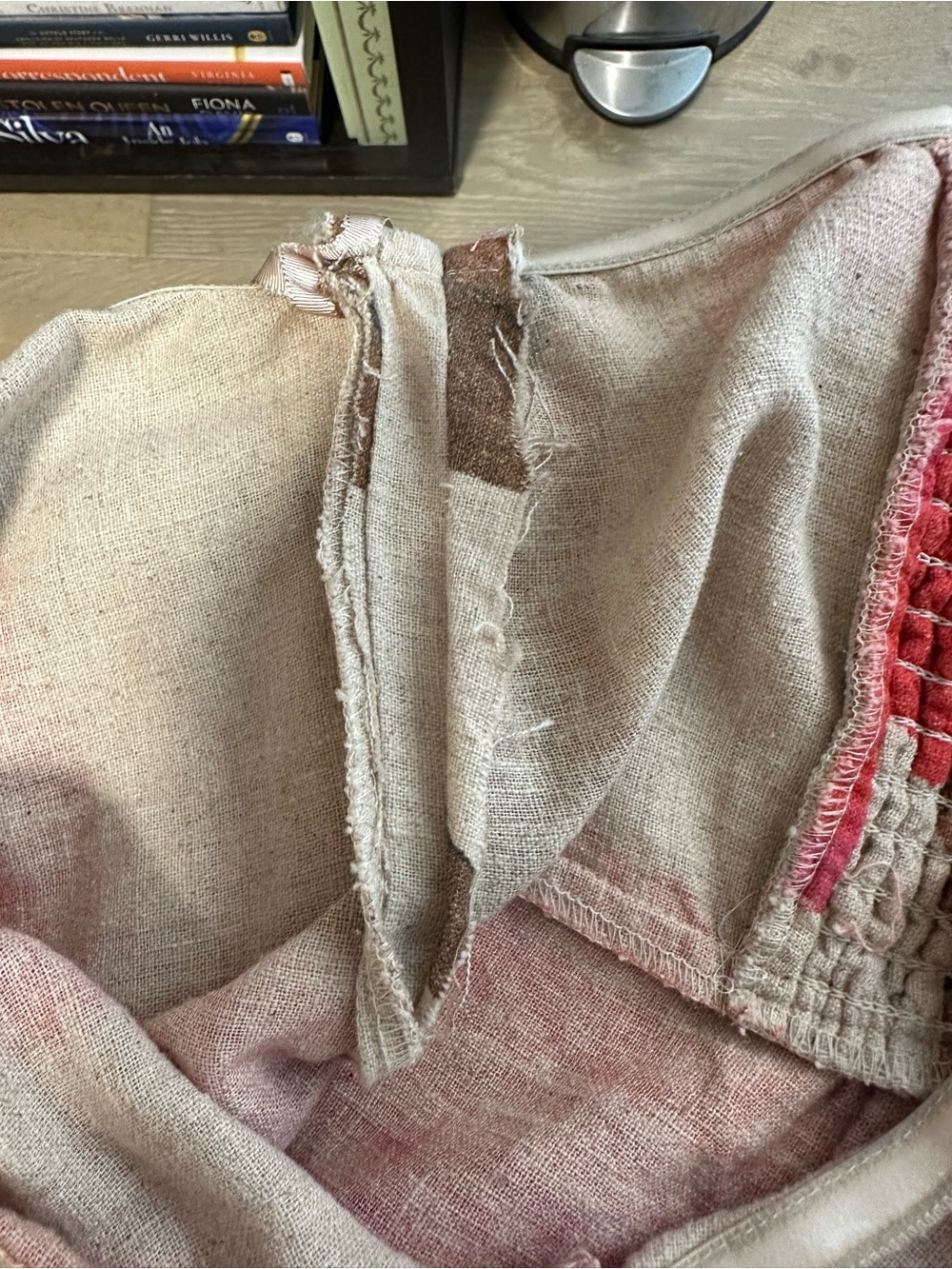 Anthropologie Aliza Strapless Linen Maxi Dress - Picture 6 of 9